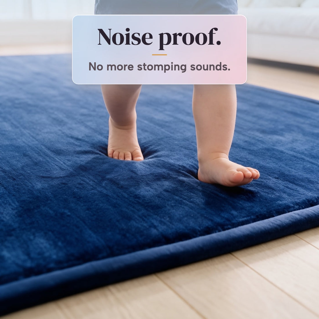 Marshie Mat noise proof, no more stomping sounds