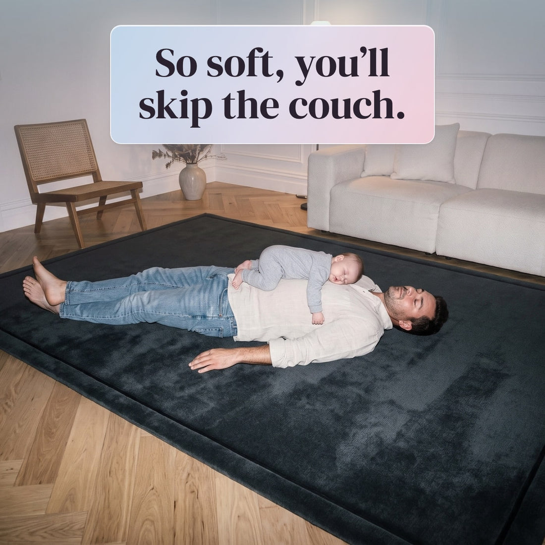 Marshie Mat so soft you skip the couch