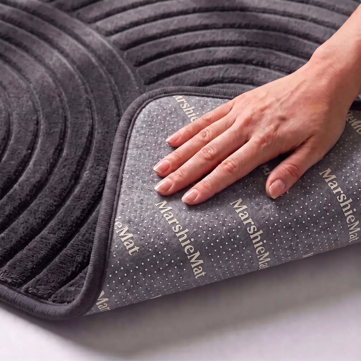 Marshie Mat Designer Basalt Charcoal 